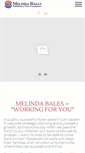 Mobile Screenshot of melindabales.com